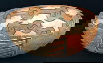 Large Prehistoric St. Johns Pottery Bowl