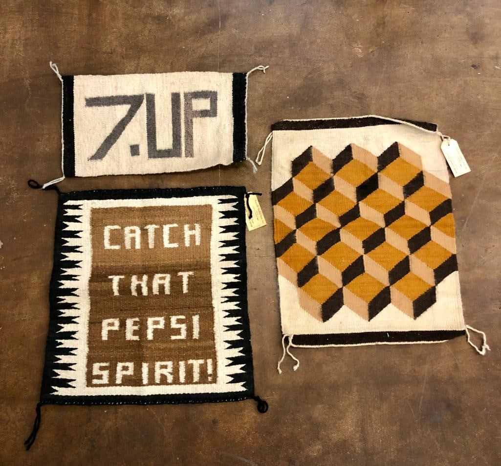 Pepsi, 7-Up And Optical Illusion Rugs (1 of 9)