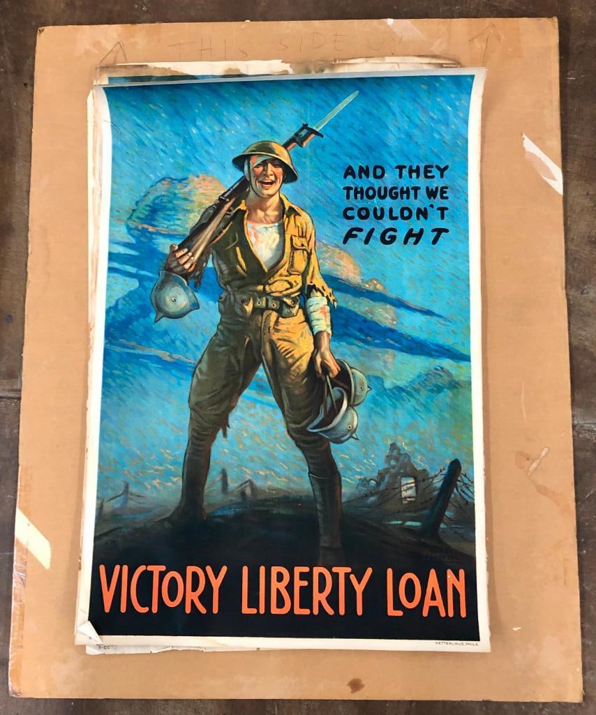 Group Of World War I Liberty Loan Posters By Victor Clyde Forsythe (1 of 6)
