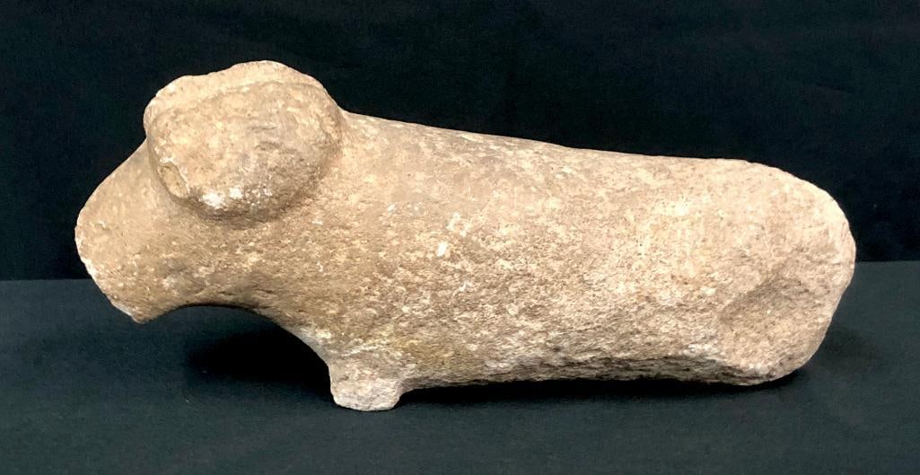 Rare Stone Ram Effigy (1 of 8)