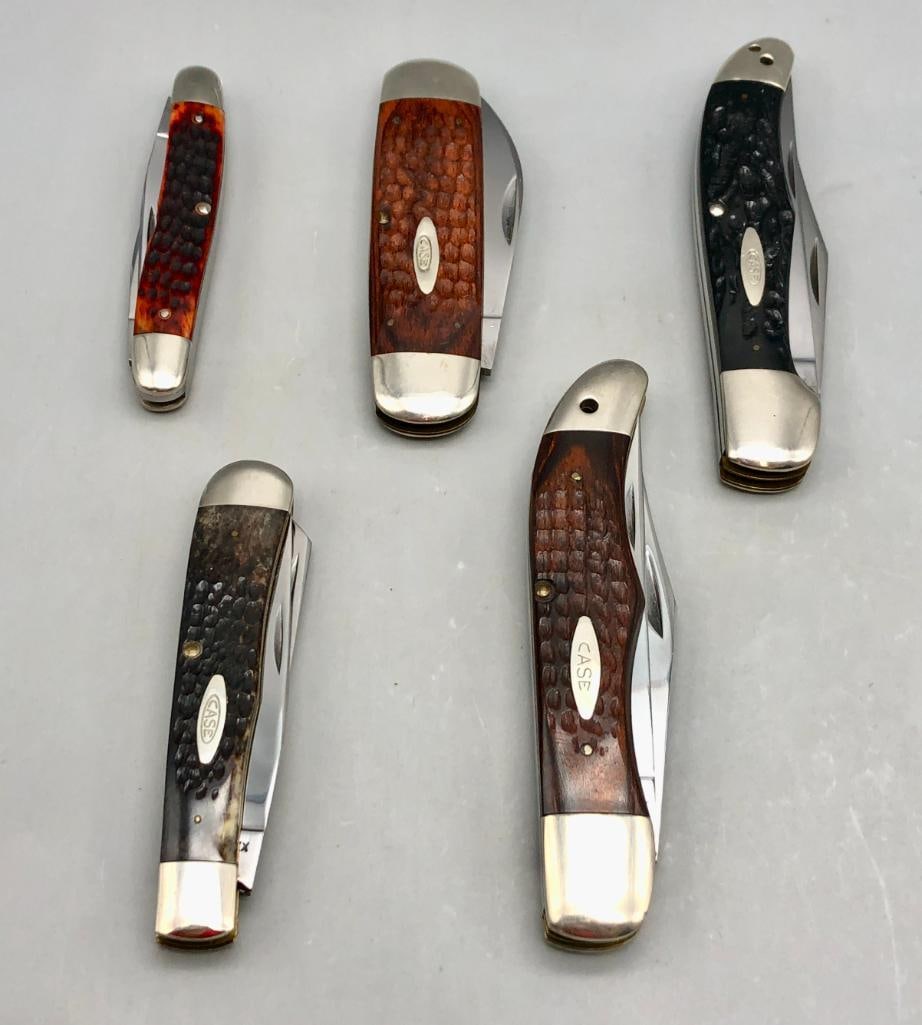 Group Of Five Collectible Case XX Knives (1 of 16)