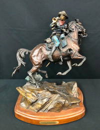 The Trumpeter Bronze Artist Proof For Edition of 50 By Ken Payne