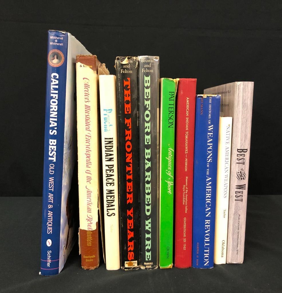 Group Of Western And Native American Themed Books (1 of 9)