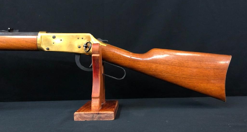 Winchester Centennial 66 Rifle (Model 94): For your bidding pleasure is a Winchester Centennial 66 Rifle (Model 94) chambered in 30-30 Winchester. This rifle has an octagon barrel with a brass receiver, butt plate, and fore end cap. It is a sa