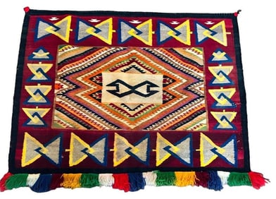 Navajo Sunday Saddle Blanket