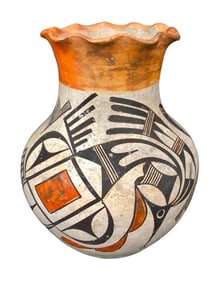 Early to Mid 1900s Acoma Vase