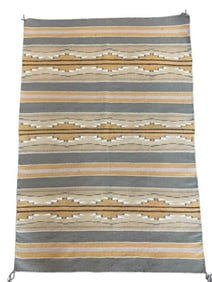 Vintage Wide Ruins Style Navajo Textile