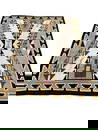 Large Two Grey Hills Themed Navajo Rug