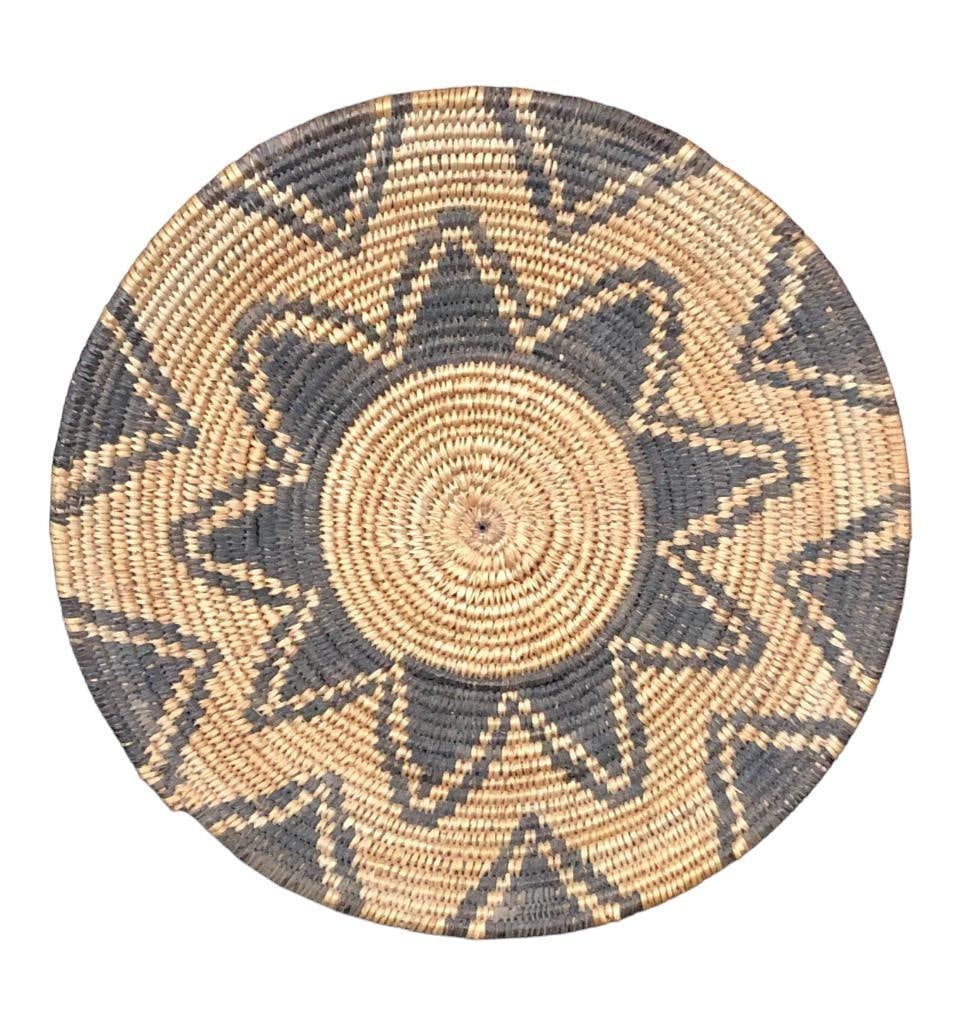 Antique Apache Sunflower Design Basket (1 of 7)