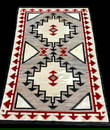Large Early 1900s Navajo Floor Rug
