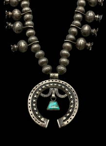 Four Petal Handmade Squash Blossom Necklace