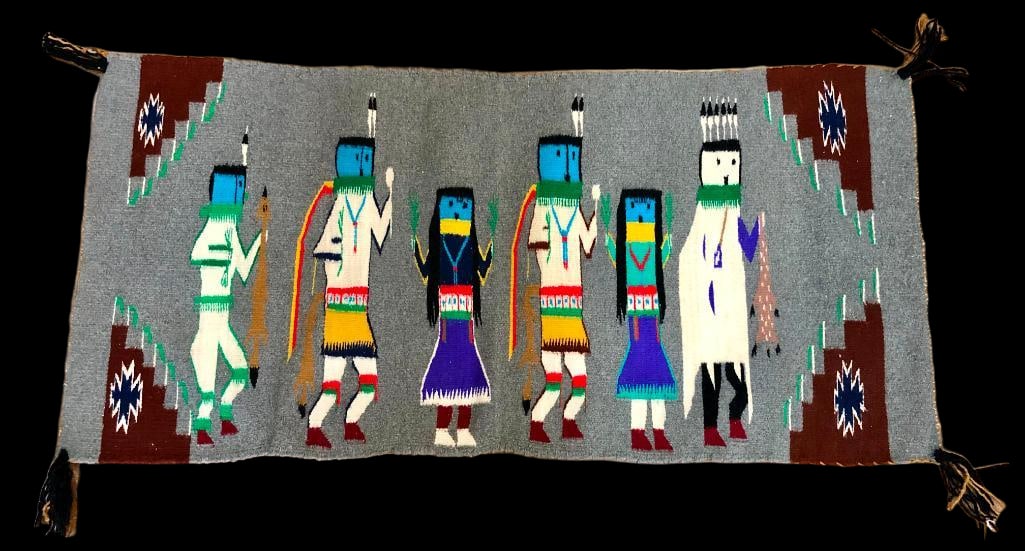 Vintage Navajo Pictorial Weaving (1 of 8)