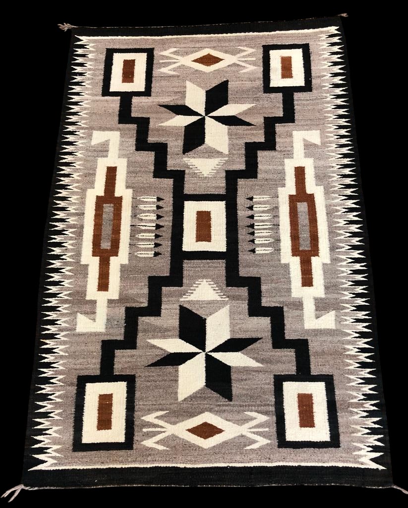 Unique Style Navajo Storm Pattern With Valero Stars (1 of 11)