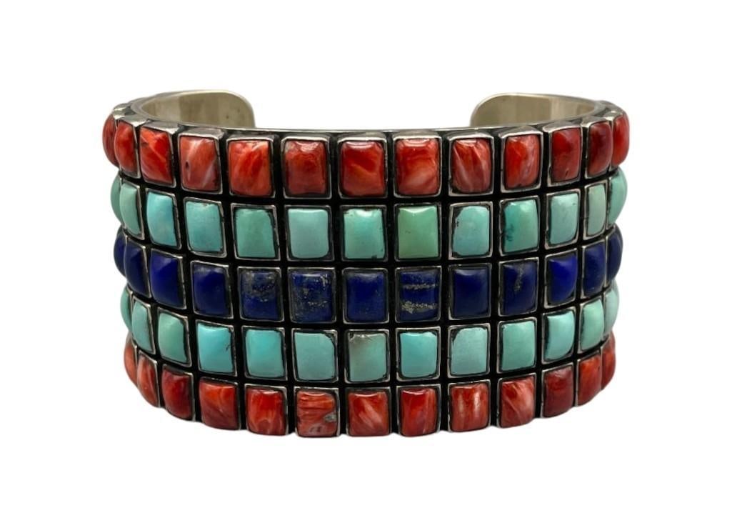 Five Row Multi Stone Bracelet By Federico Jimenez (1 of 11)