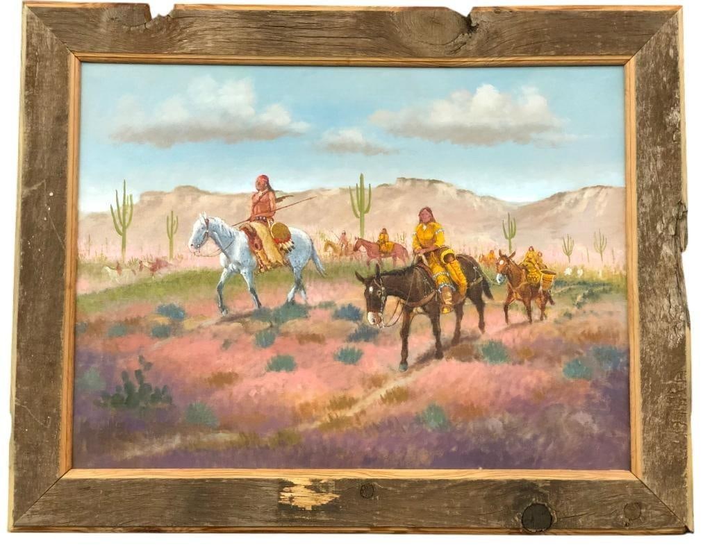 Original Painting Attr. to Robert Yellowhair (1 of 6)