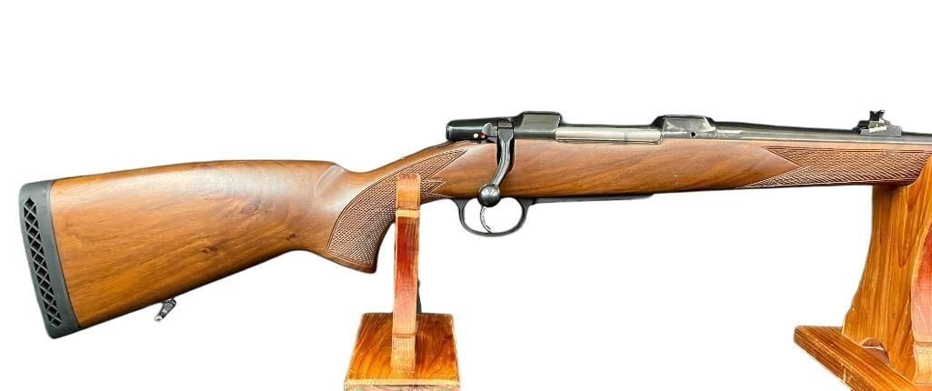 CZ 550 Bolt Action Rifle In 6.5 x 55: For your bidding pleasure is a CZ 550 bolt action rifle chambered for 6.5 x 55. This rifle has a gorgeous Monte Carlo wood stock with a factory recoil pad. This is a good fitting rifle and the barrel 