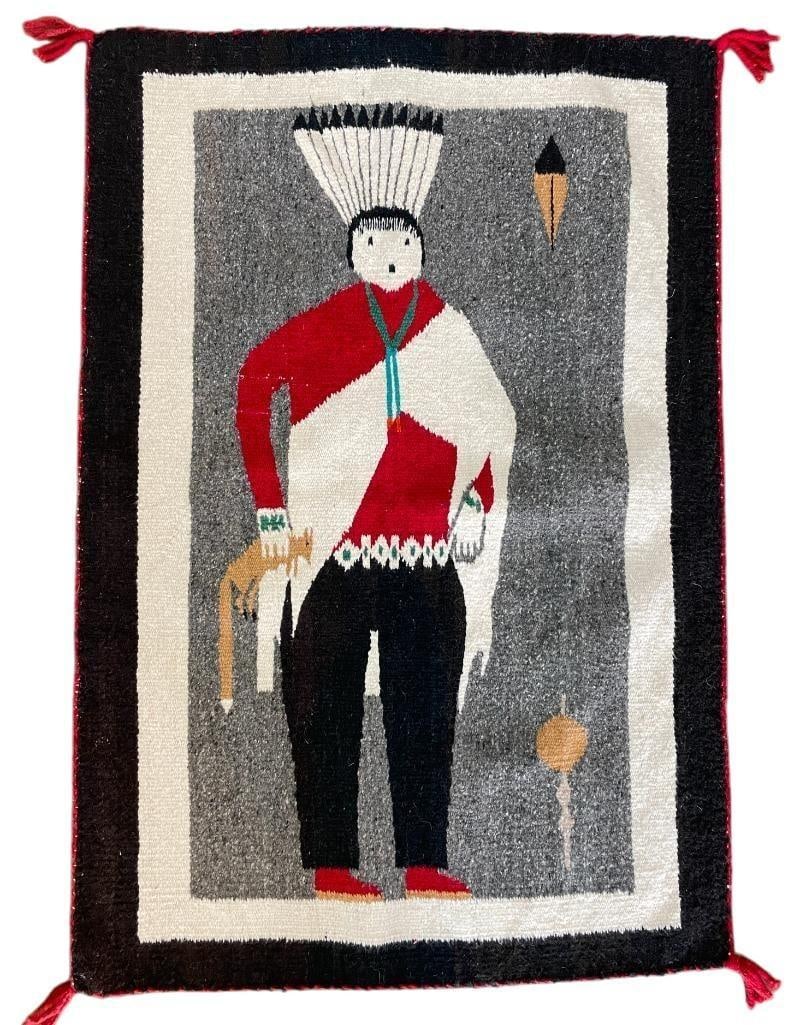 Vintage Figural Navajo Textile (1 of 8)