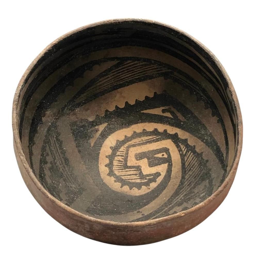 Prehistoric Polychrome Pottery Bowl (1 of 14)