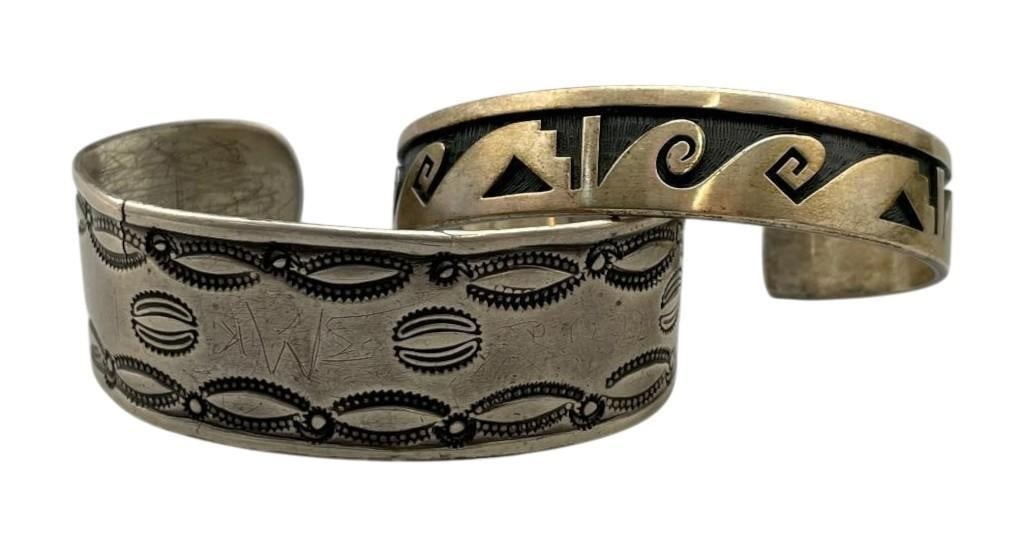 アクセサリー Hopi Vintage bracelet BRADLEY GASHWAZRA Bradley Gashwazra Hopi Cuff Sterling Silver Native American