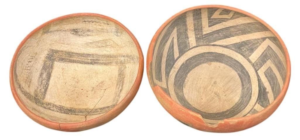 Two Prehistoric Gila Pottery Bowls (1 of 12)