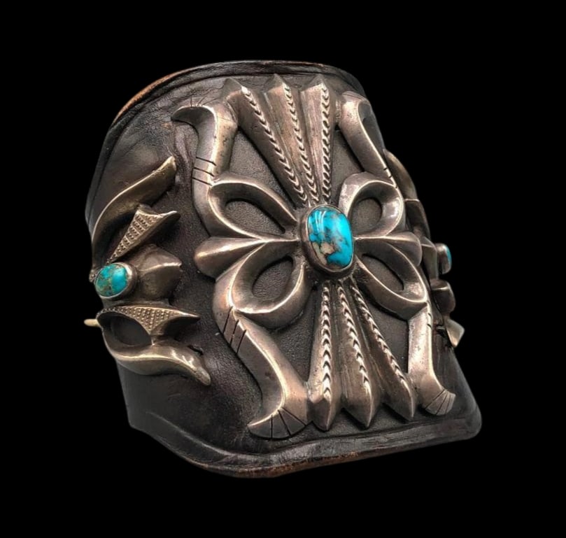 Nice Sterling Silver And Turquoise Ketoh (1 of 12)