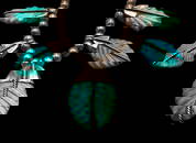 RARE! Carved Turquoise Necklace Attributed to Leekya Deyuse
