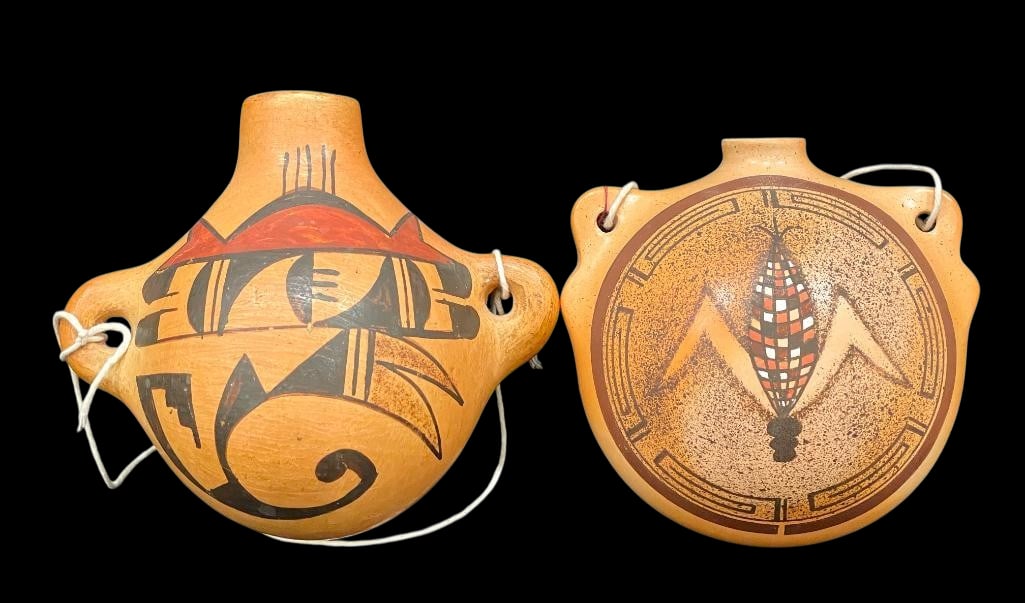 Two Hopi Pottery Canteens (1 of 11)
