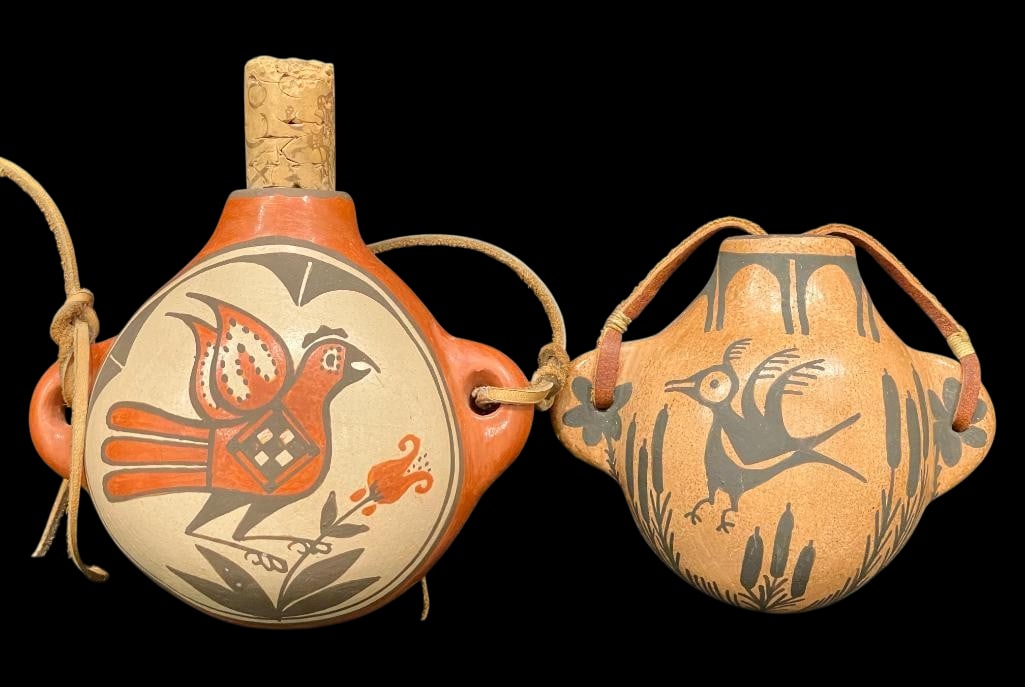 Two Zia Pottery Canteens (1 of 10)