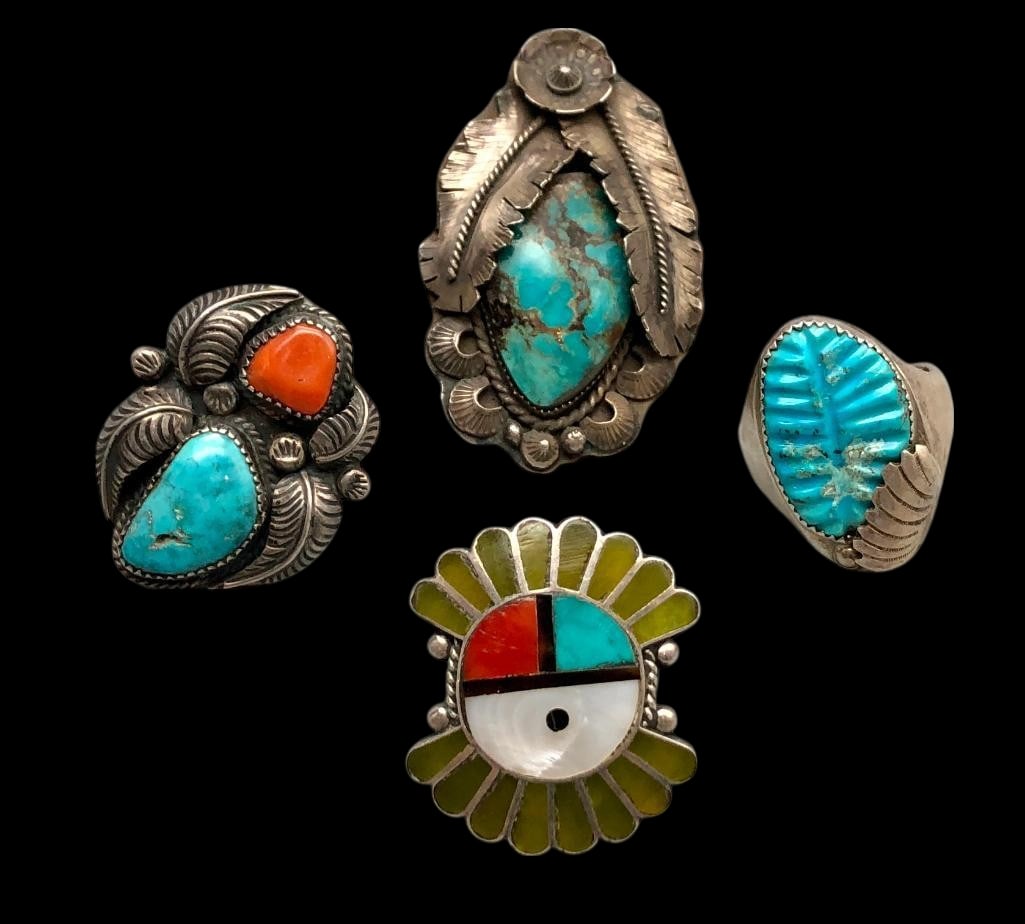 Group Of Four Nice Rings (1 of 15)