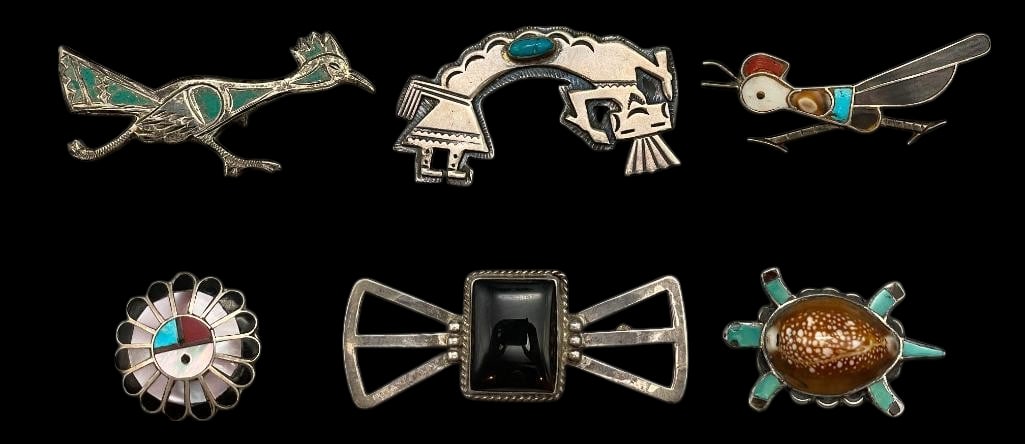 Six Vintage Pins (1 of 10)