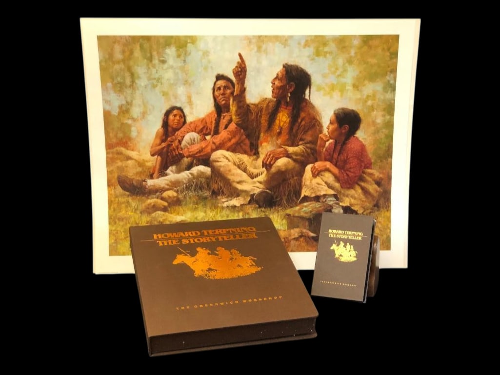 Howard Terpning Signed Print, Book And Video (1 of 18)