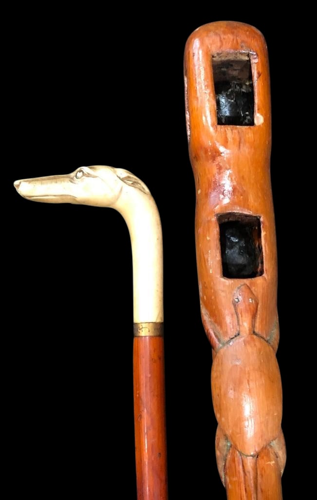 Two Nice Vintage Walking Sticks/Canes (1 of 14)
