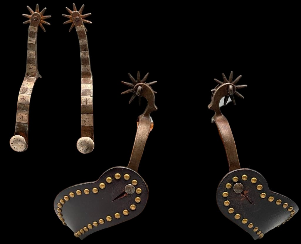 Two Pair Old Cowboy Spurs (1 of 16)