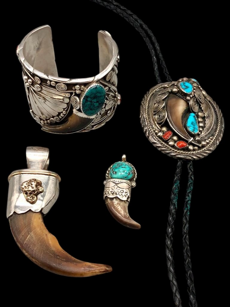 Bear Claw Themed Group Of Four Pieces (1 of 20)