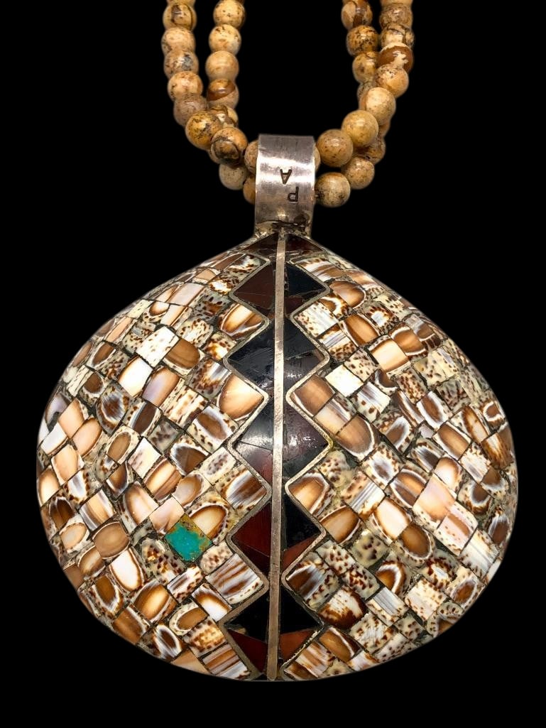 Patricia Aguilar Inlay Shell Pendant (1 of 16)