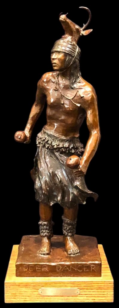 “Deer Dancer?? Bronze by Tom Knapp (1 of 17)
