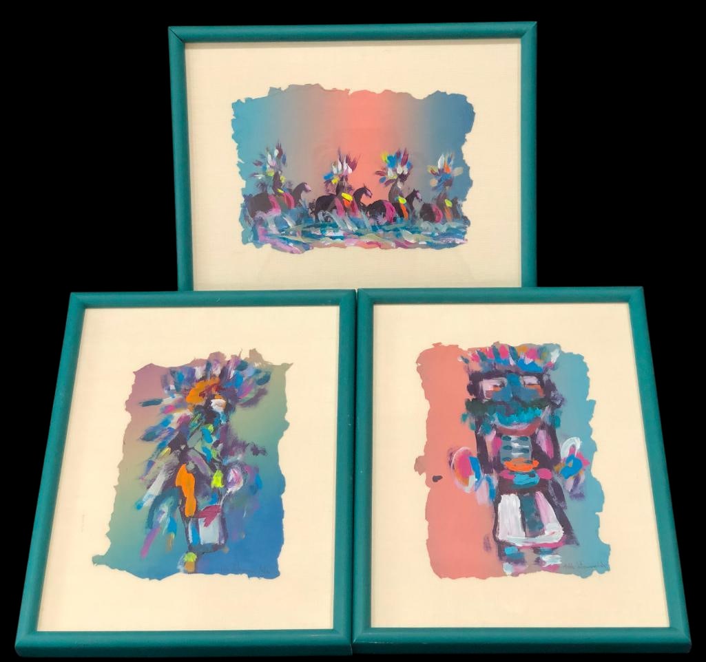 Three Original Artworks by Pablo Antonio Milan (1 of 18)