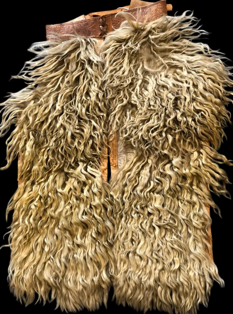 Vintage Pair Of Childs Wooly Chaps (1 of 13)