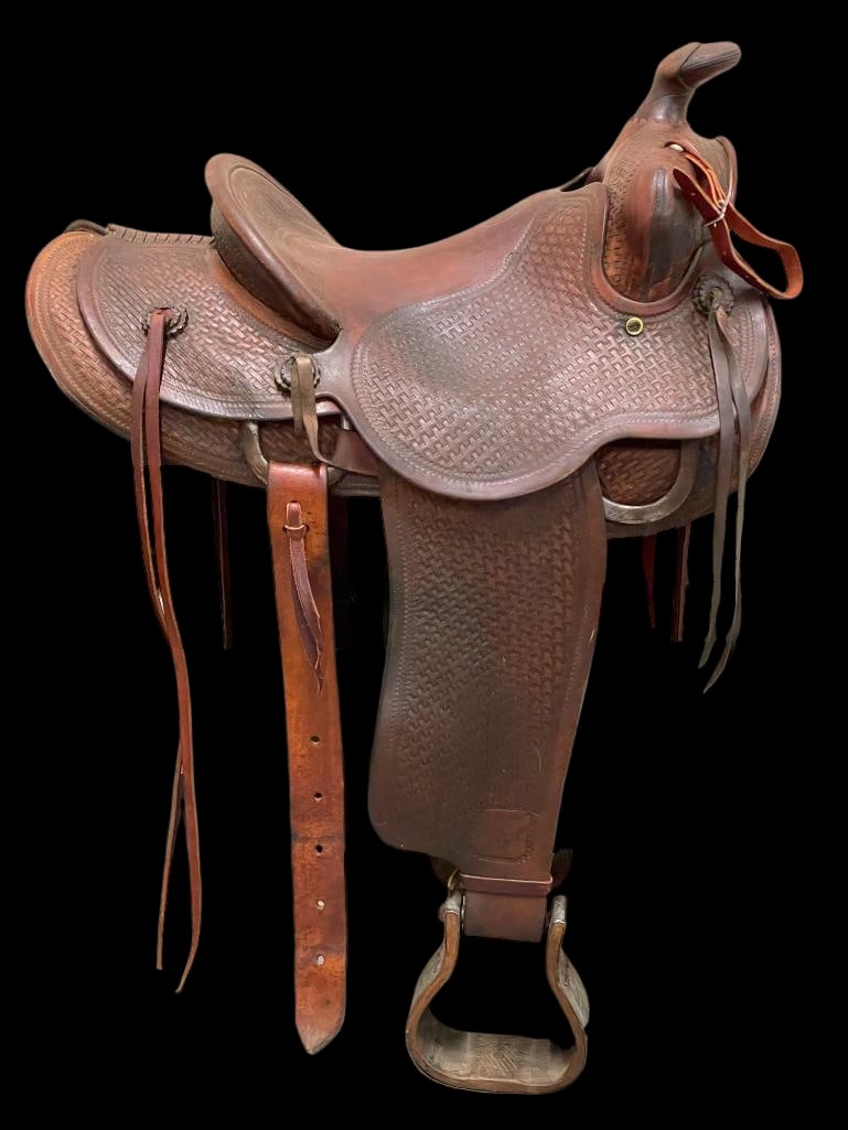 Vintage N. Porter Handmade Saddle (1 of 17)