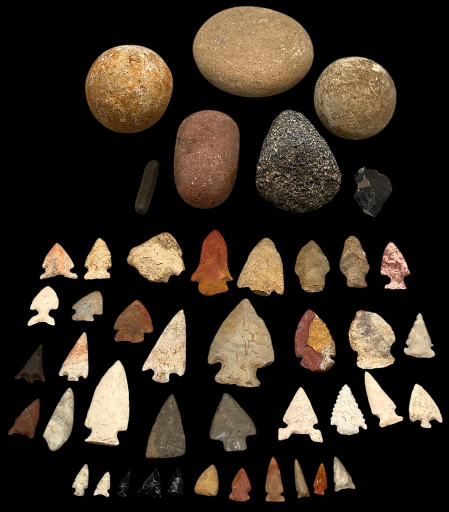Stone Artifacts And Points Lot (1 of 12)