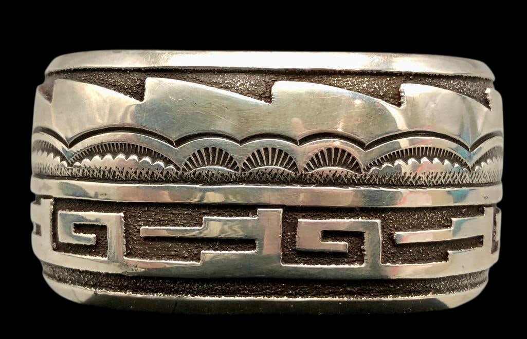 Tommy Singer Sterling Silver Overlay Bracelet (1 of 11)