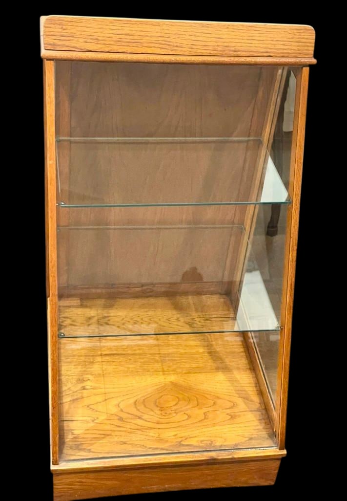 Vintage Class And Oak Display Case (1 of 11)