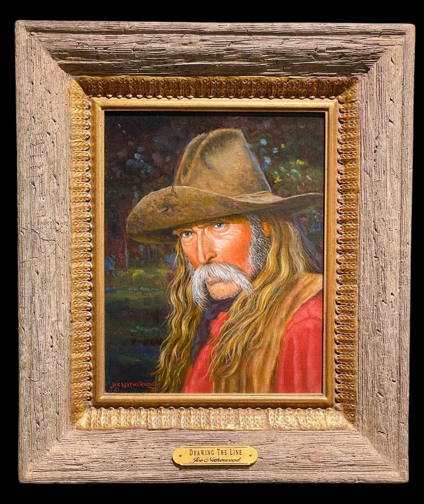 “Drawing The Line?? Oil Painting On Canvas By Joe Netherwood (1 of 11)
