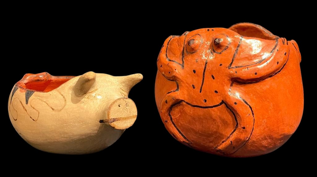 Two Maricopa Effigy Pots - Mable Sunn And Vesta Bread (1 of 13)