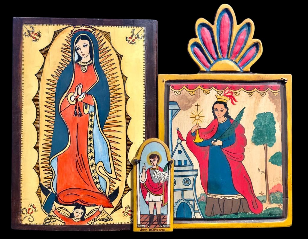 Group of Three Retablos By Zoraid G. Ortega & Monica S. Halford (1 of 19)