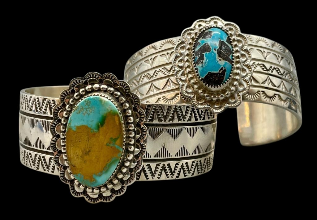 Two Turquoise Bracelets By Joan Douglas (1 of 14)
