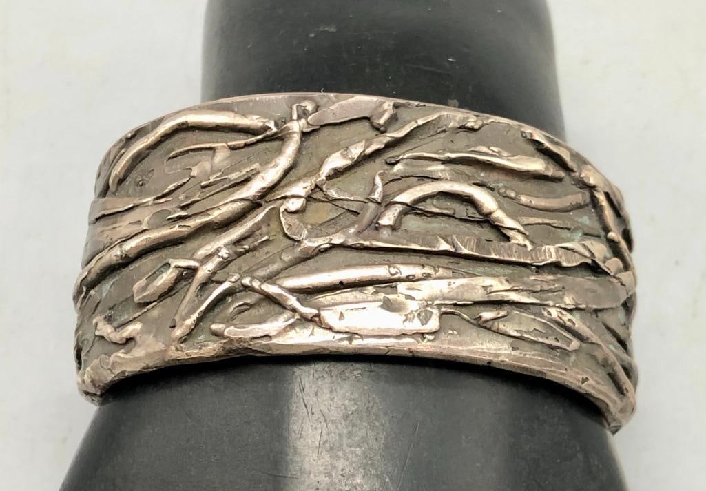 Two Sterling Silver Bracelets - 11