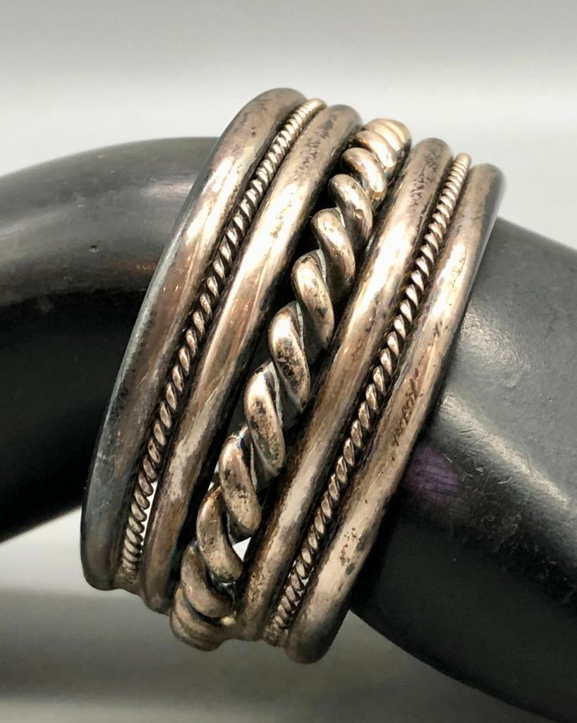 Two Sterling Silver Bracelets - 14