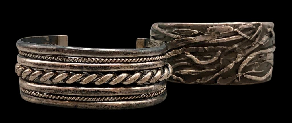 Two Sterling Silver Bracelets (1 of 14)