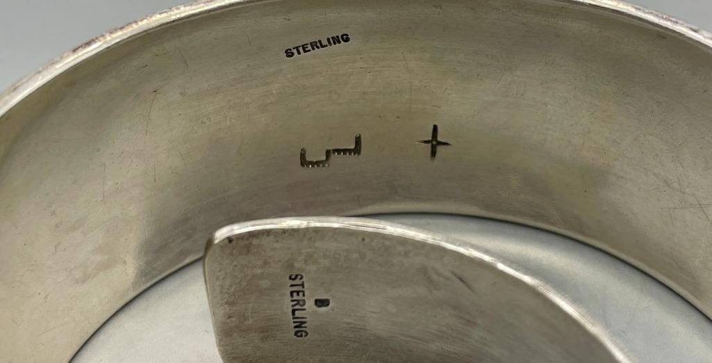 Three Sterling Silver Bracelets - 6